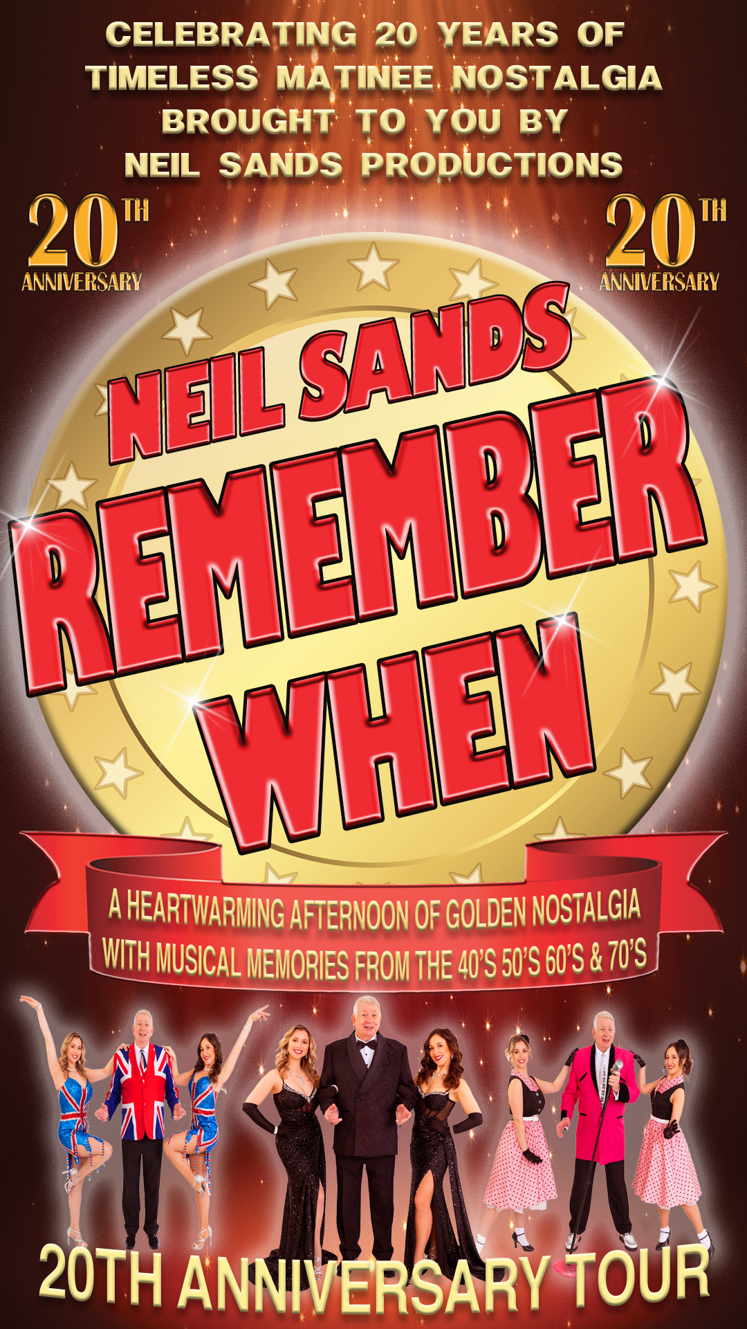 Neil Sands' Remember When 20th anniversary show