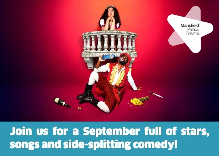 Join us for a September full of stars, songs and side-splitting comedy!