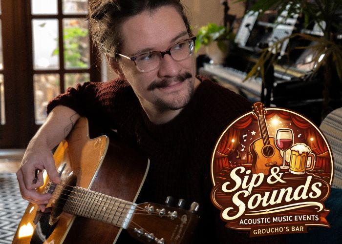Join us for our Sip & Sounds series of FREE acoustic music nights