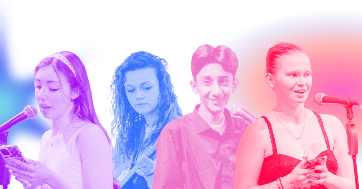 Young performers open mic