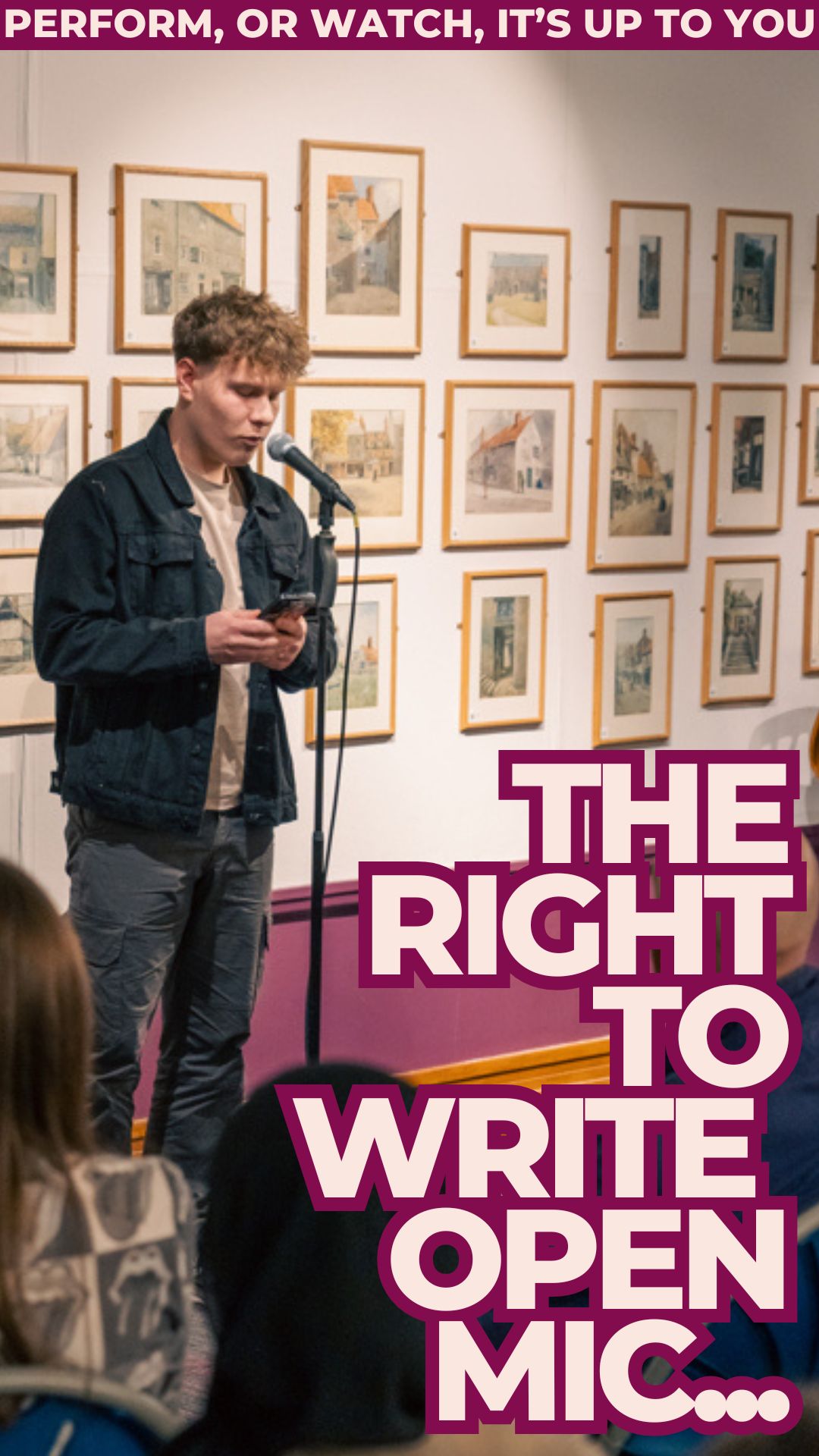 open mic night april 25
